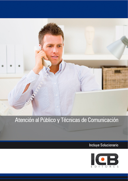 Portada de Atención al Público y Técnicas de Comunicación