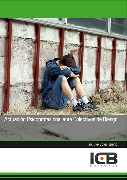 Portada de Actuación Psicoprofesional ante Colectivos de Riesgo