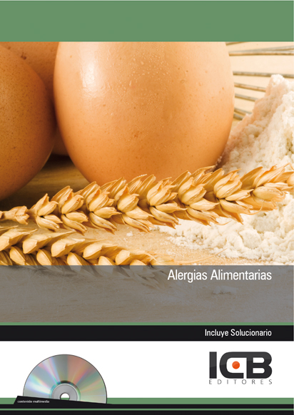 Portada de ALERGIAS ALIMENTARIAS (Adaptado Normativa Europea 1169/2011) - INCLUYE CONTENIDO MULTIMEDIA