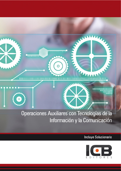 Portada de OPERACIONES AUXILIARES CON TECNOLOGÍAS DE LA INFORMACIÓN Y LA COMUNICACIÓN